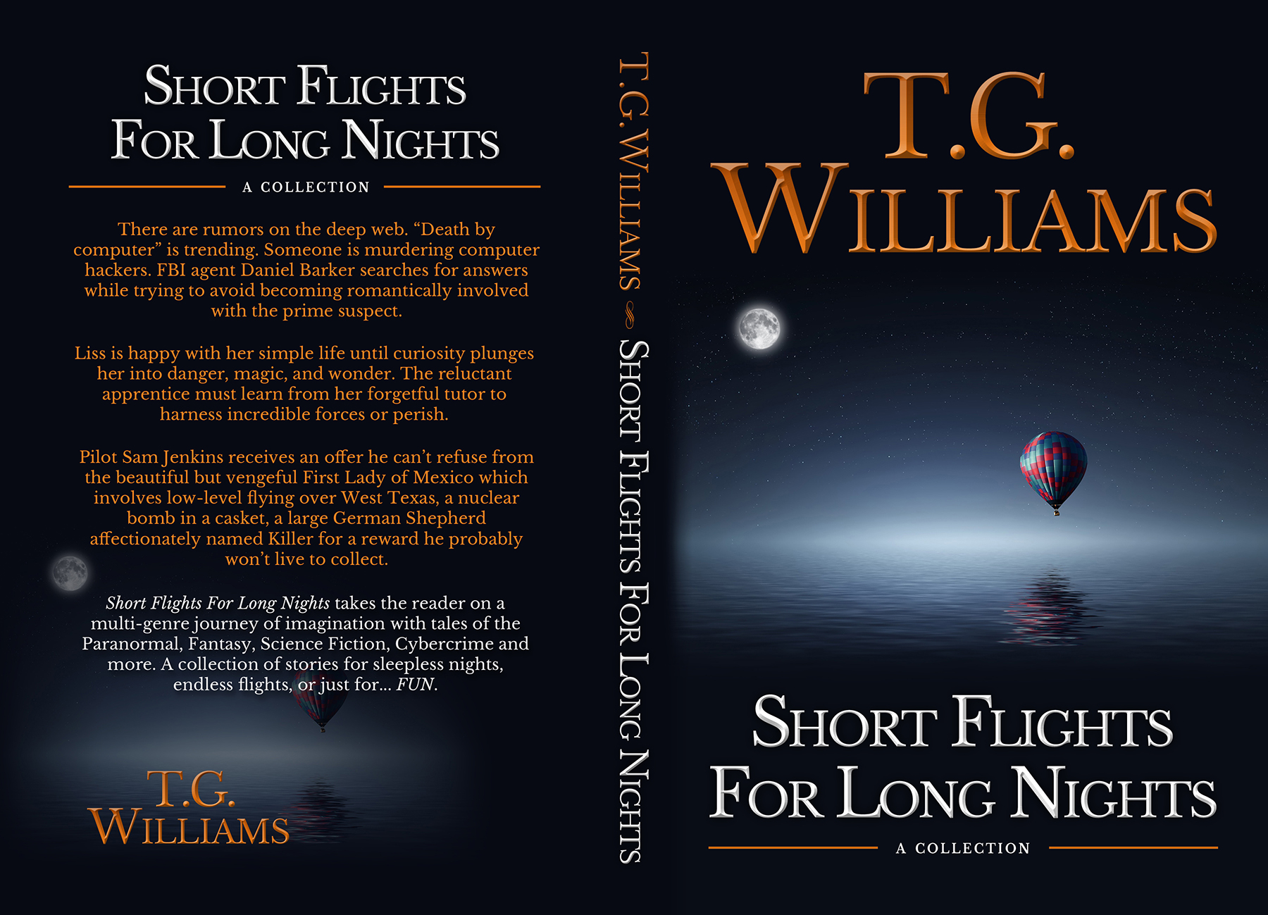 Short Flights for Long Nights – CreateSpace Cover
